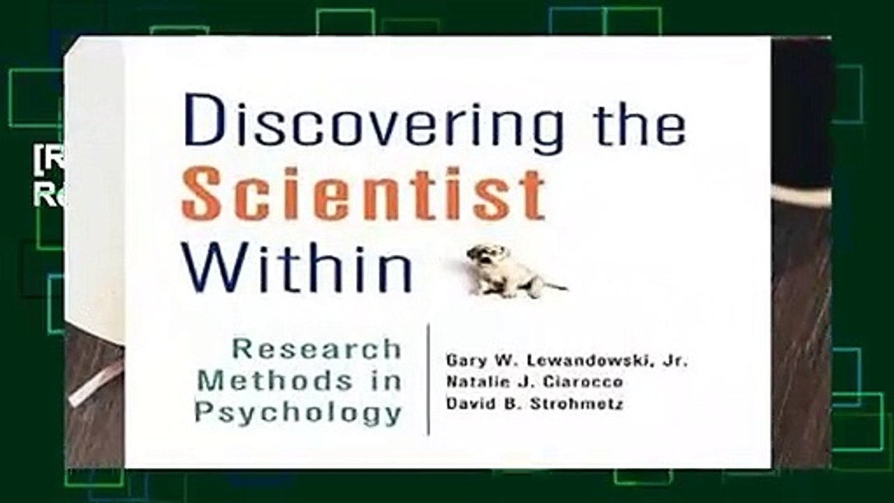 [READ] Discovering the Scientist Within: Research Methods in Psychology