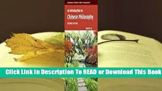 [Read] An Introduction to Chinese Philosophy  For Kindle