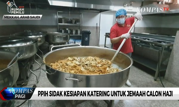PPIH Sidak Kesiapan Katering untuk Jemaah Calon Haji