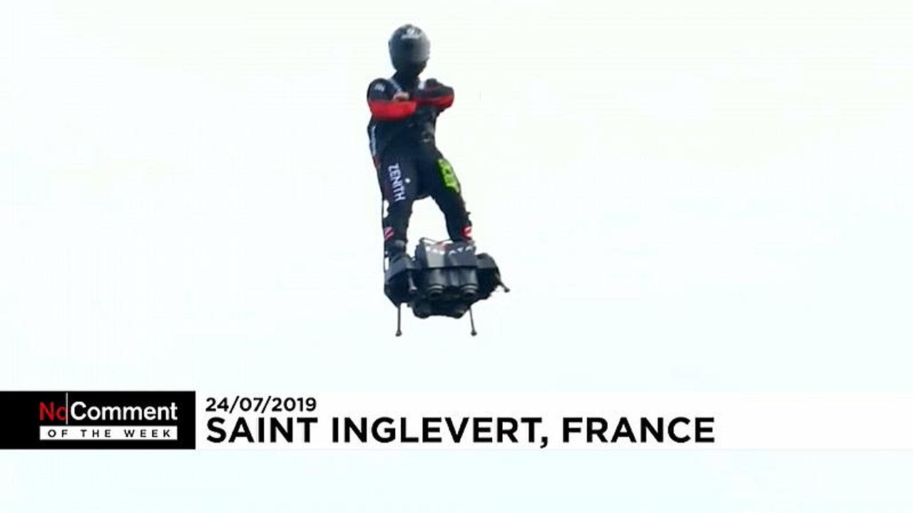 Der Düsenmann und andere Bilder der Woche