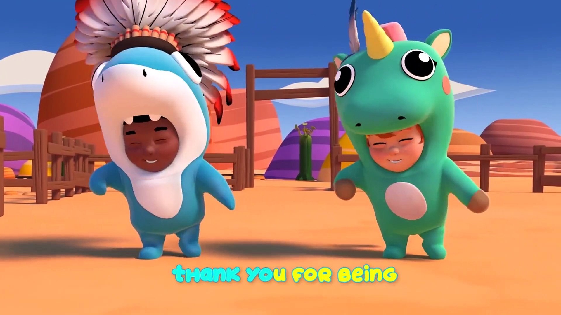 ⁣Children Music Karaoke  Discover the American Indian Land - Cowboy Song Nursery Rhymes One Zeez