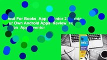 About For Books  App Inventor 2: Create Your Own Android Apps  Review  Full version  App Inventor