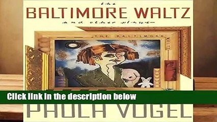 [READ] The Baltimore Waltz and Other Plays