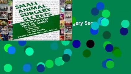 Livre audio Small Animal Surgery Secrets Lire le nouveau livre