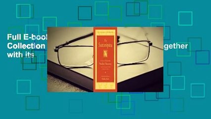 Full E-book The Suttanipata: An Ancient Collection of the Buddha's Discourses Together with its