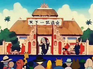 Jackie Chun baila con Gokú Español Latino