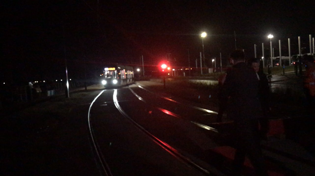 Inauguration du nouveau tramway de Caen