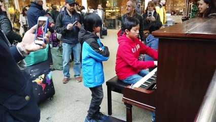 Queen Bohemian Rhapsody Piano Cover Medley Brings a Man to Tears Cole Lam 12 Years Old