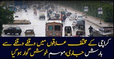 Rain turns the Karachi's weather pleasant