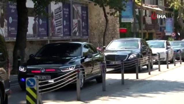 Cumhurbaşkanı Erdoğan, Malezya Başbakanını Vahdettin Köşkü'nde kabul etti