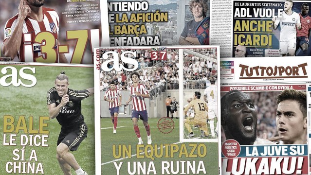 L’humiliation du Real Madrid par l’Altético fait les gros titres en Espagne, Griezmann comprend la colère des supporters du Barça contre lui