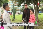 Venezolanos también celebrarán las Fiestas Patrias del Perú