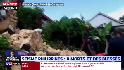 Philippines : Deux séismes successifs font 8 morts et plusieurs blessés (Vidéo)