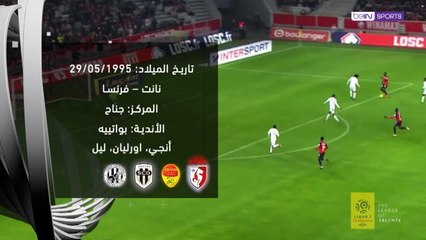 كرة قدم: الدوري الفرنسي: نيكولاس بيبي – بطاقة لاعب
