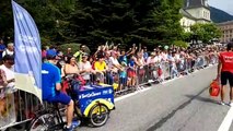 Tour de France, ambiance sur la ligne de départ à Albertville