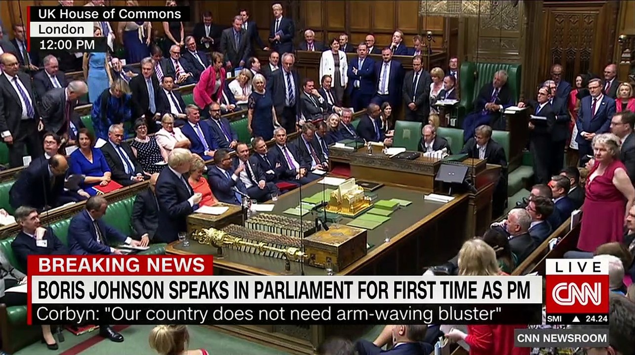 Boris Johnson compared to Donald Trump in UK parliament