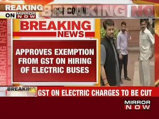 GST rate on electric vehicles slashed from 12% to 5%