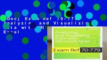 [Doc] Exam Ref 70-779 Analyzing and Visualizing Data with Microsoft Excel