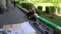 ناشطة سورية بفيينا تشارك بحملة 