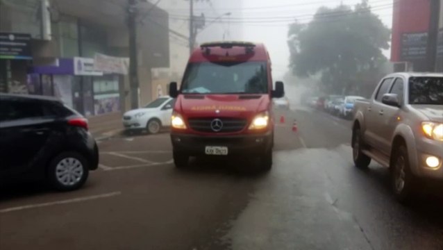 Siate socorre mulher com fratura em braço na Rua Souza Naves