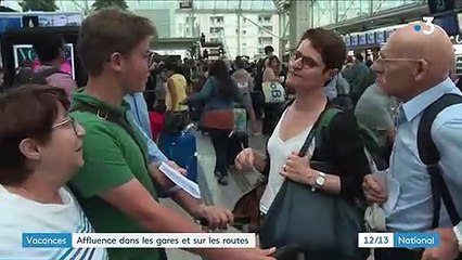 Vacances : un week-end de chassé-croisé chargé dans les gares et sur les routes