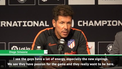 Simeone impressed by new signings after Real rout