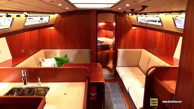 2019 Hallberg Rassy 412 Sailing Yacht - Deck and Interior Walkaround - 2019 Boot Dusseldorf