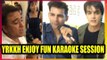 Shivangi Joshi, Mohsin Khan along with Yeh Rishta Kya Kehlata Hai team enjoy a fun karaoke session