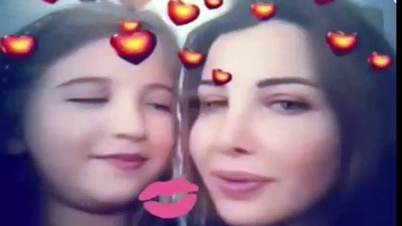 نانسي عجرم مع بنتها يا بنات يا بنات اجمل حالة واتس اب