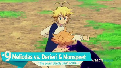 Top 10 SCONTRI in cui l'EROE NON SI FA un GRAFFIO negli ANIME!