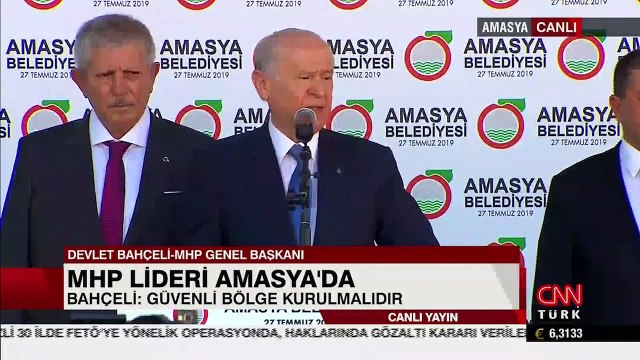 Bahçeli: Fırat'ın doğusuna obüs olup patlayacaksak, ateş olup yakacaksak bunun icazetini hiçbir yerden almayız
