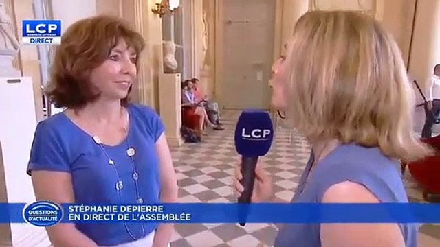 Moquée depuis sur les réseaux sociaux après une interview catastrophique, la députée Corinne Vignon tente de s'expliquer: J'ai eu un coup de chaud !