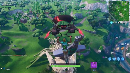 Baila en un esqueleto de un monstruo en Fortnite