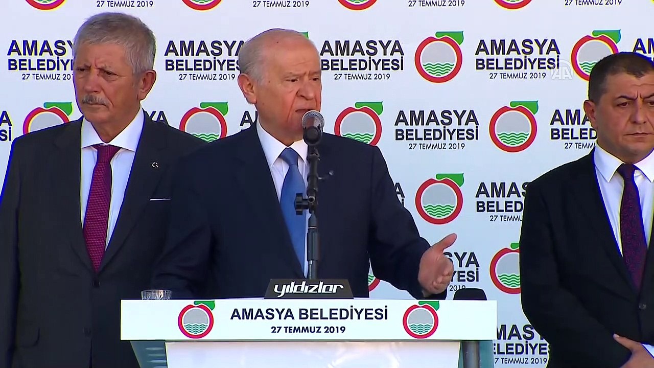 Bahçeli: 'Zillet değil millet yaşayacaktır' - AMASYA