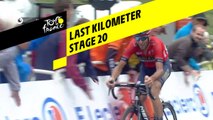 Last kilometer / Flamme rouge - Étape 20 / Stage 20 - Tour de France 2019