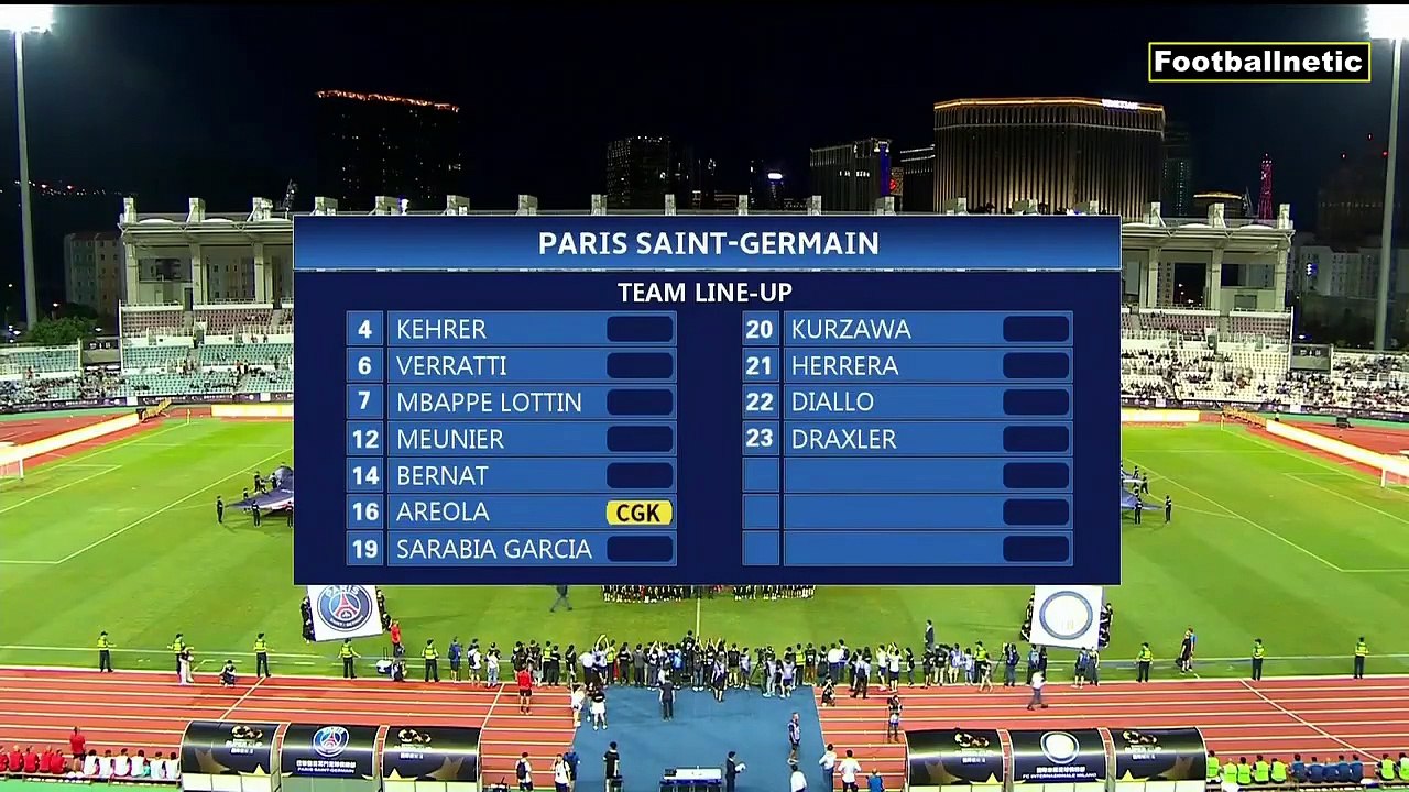 PSG vs Inter Milan 1 - 1 Penalties 6 - 5 Összefoglaló Highlights Goals Resumen & Goles 2019