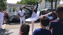 Battle breakdance-danse classique à la Guérinière