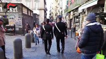 Napoli - Estorsione a pizzeria nel centro storico 3 fermi (27.07.19)