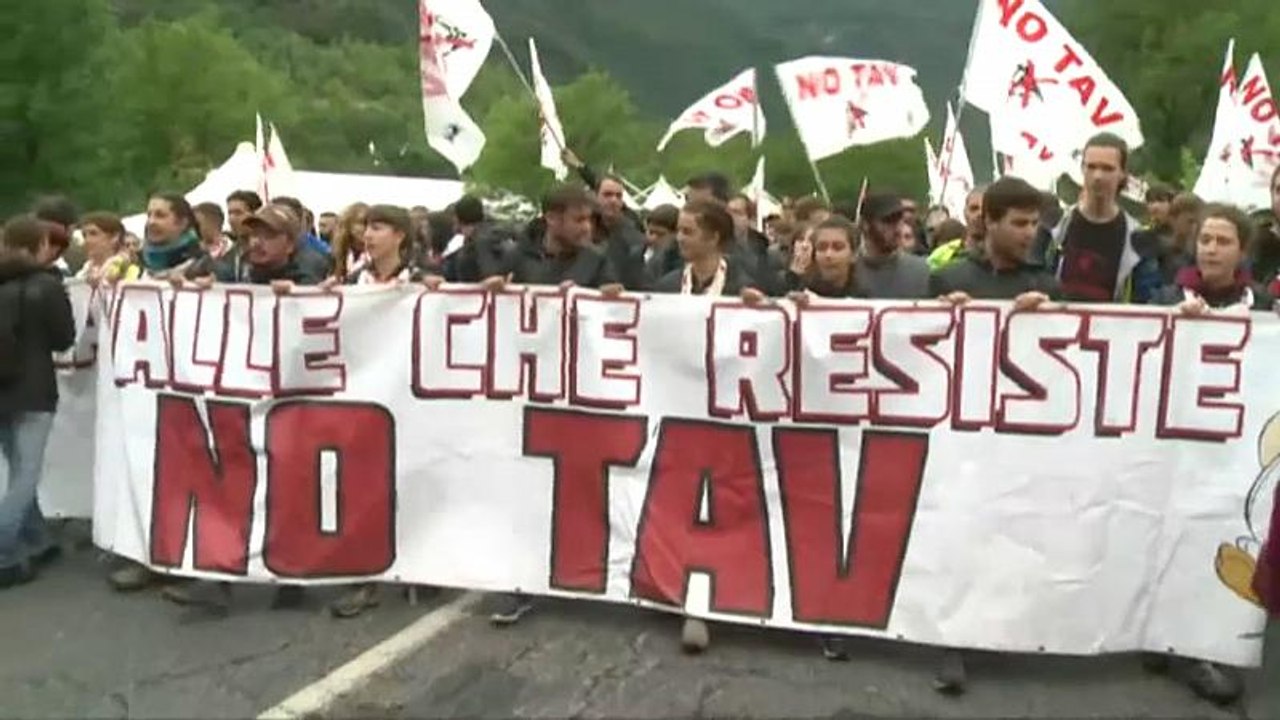 Val Susa: la marcia dei No TAV