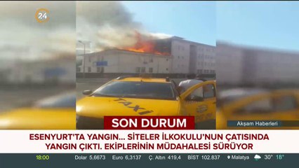 Esenyurt'taki yangında son durum