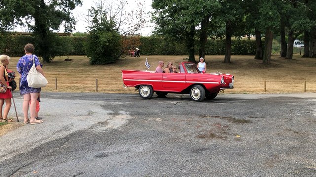 Saint-Perreux. En Bretagne, les voitures amphibies au rendez-vous