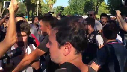 Suriyelilerin Saraçhane eyleminde gerginlik!