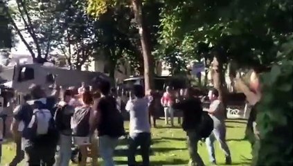 Suriyelilerin Saraçhane eyleminde gerginlik!_2