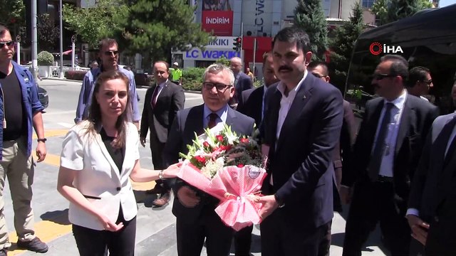 Çevre ve Şehircilik Bakani Murat Kurum Niğde’de