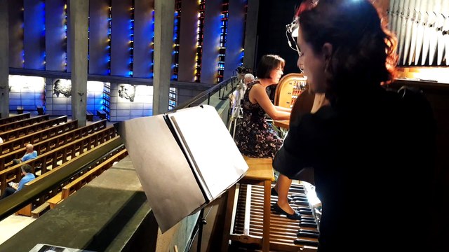 Quand orgue et flûte forment un duo 100 % féminin