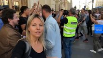 Watch: Protesters call for free elections at Moscow demonstration