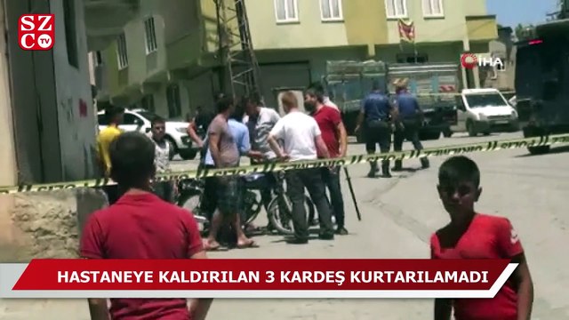 3 kardeşten acı haber geldi