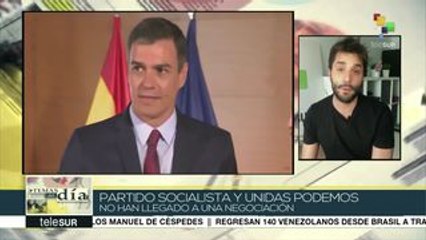 Tema de la semana: investidura fallida de Pedro Sánchez en España