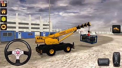 Crane Simulator Game Heavy Tonnage - Driver Construction Vehicles - Android Gameplay