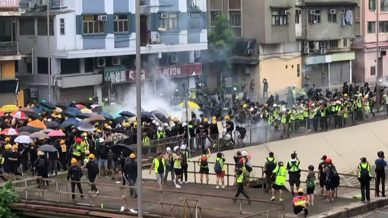 Confrontos em Hong Kong